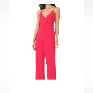 Jay Godfrey Red Jumpsuit